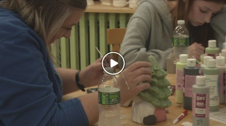 ‘Paint ‘Til You Faint’ at Pottery Burn Celebrates National Paint Your Own Pottery Day